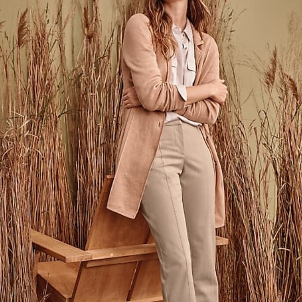 J.Jill Essential Stretch-Twill Pants Size 14.